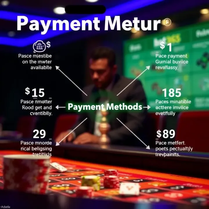 Diagram illustrating payment methods available for Nigerian players in bet365 Rocketman
