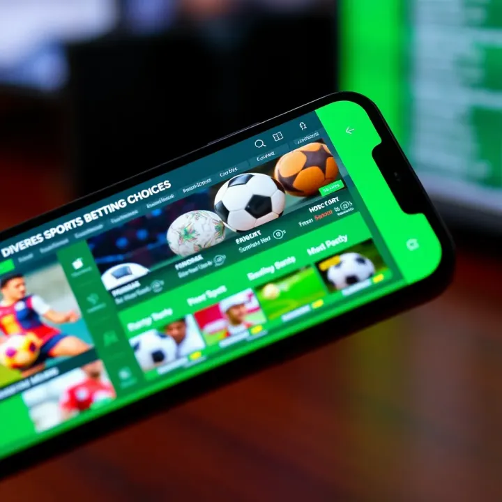 A smartphone screen displaying various sports betting markets available on Bet365 Nigeria