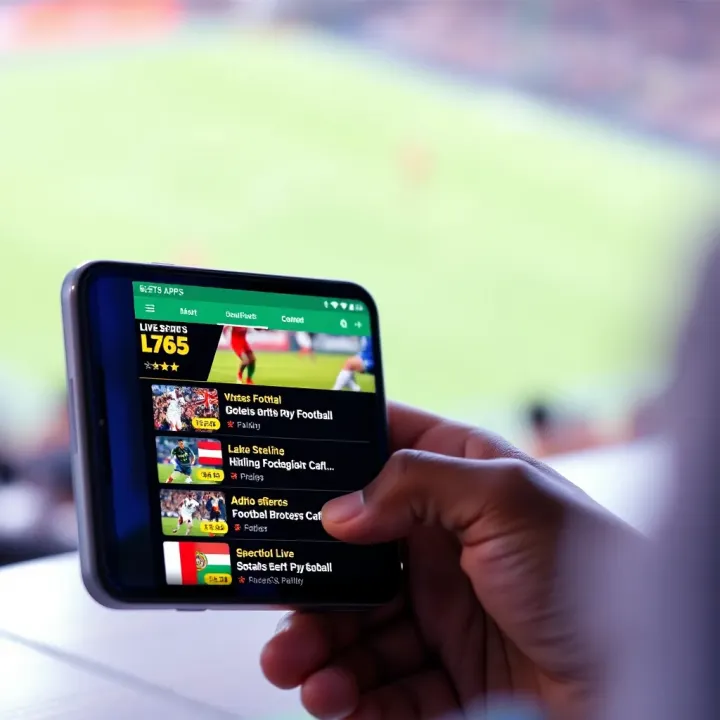 Bet365 sports app interface displaying live football betting options on an Android device
