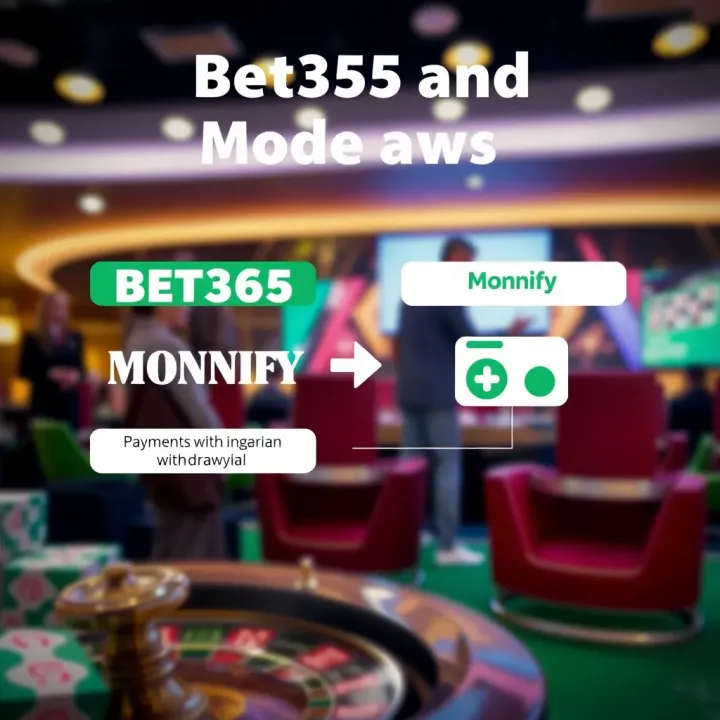 Diagram illustrating the connection between Bet365 and Monnify payment platform in Nigeria