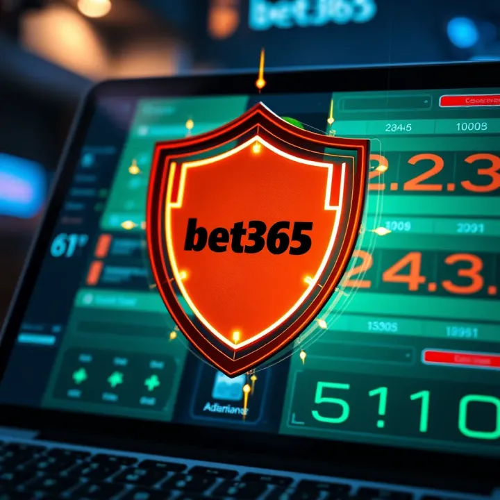 Digital security shield protecting online betting account from cyber threats