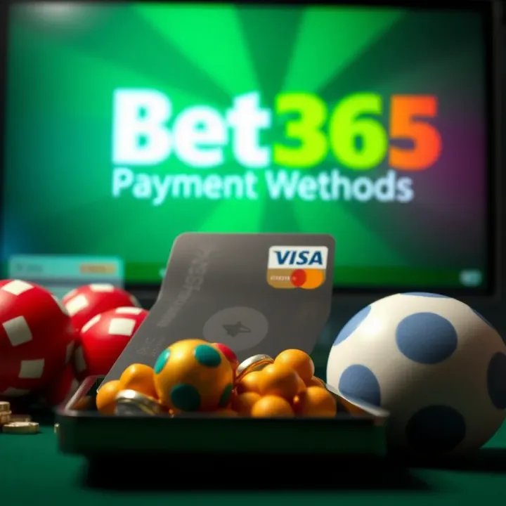 Illustration of secure payment options available in Bet365 webshop